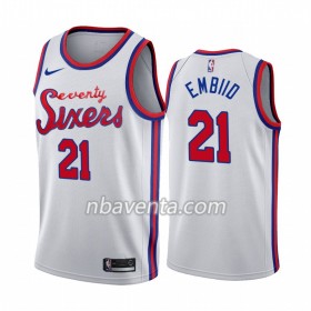 Camiseta Hombre Philadelphia 76ers Joel Embiid 21 2019-20 Nike Classic Edition Swingman